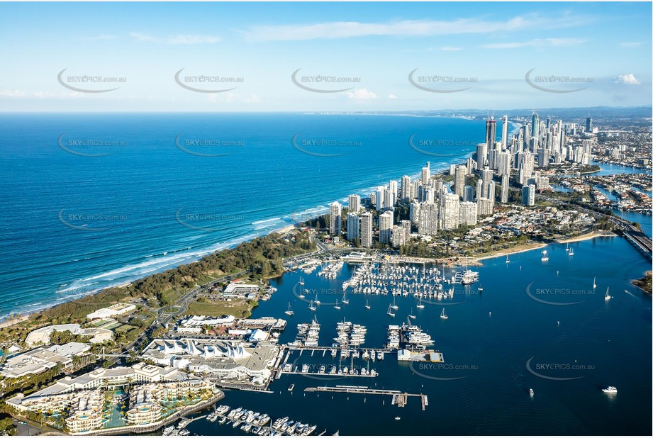 Aerial Photo Main Beach QLD Aerial Photography