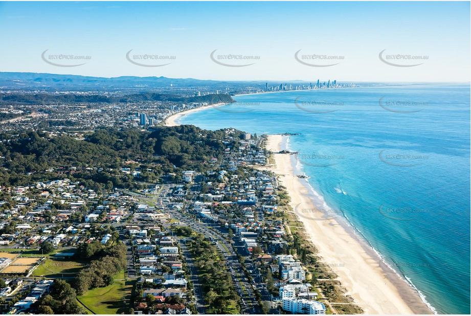 Aerial Photo Tugun QLD Aerial Photography