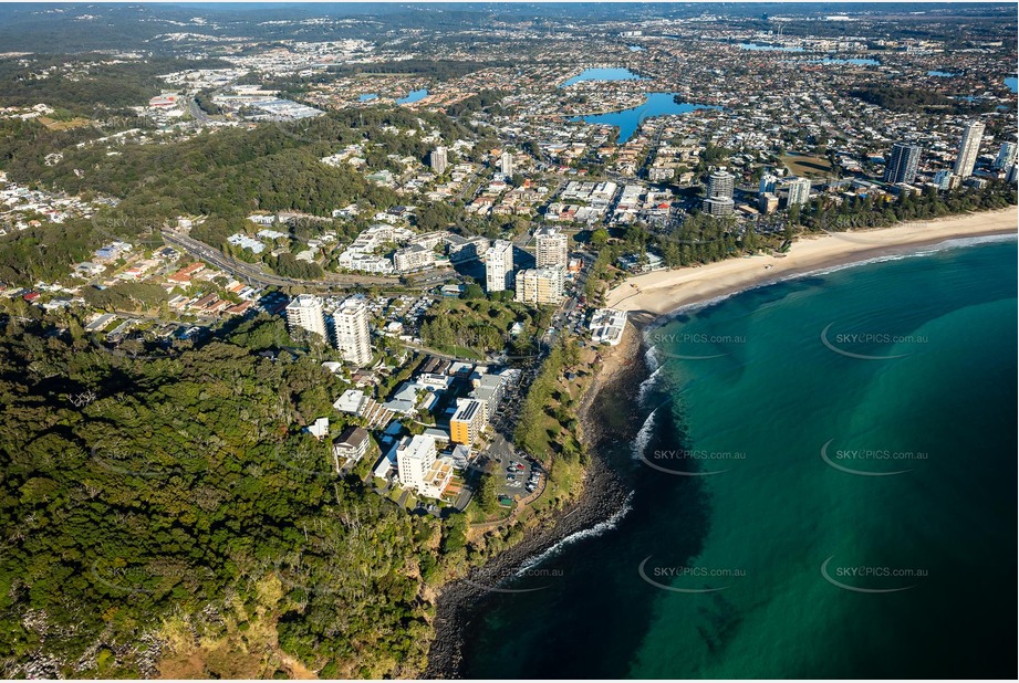 Aerial Photo Burleigh Heads QLD Aerial Photography