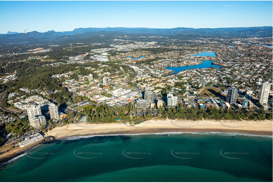 Aerial Photo Burleigh Heads QLD Aerial Photography