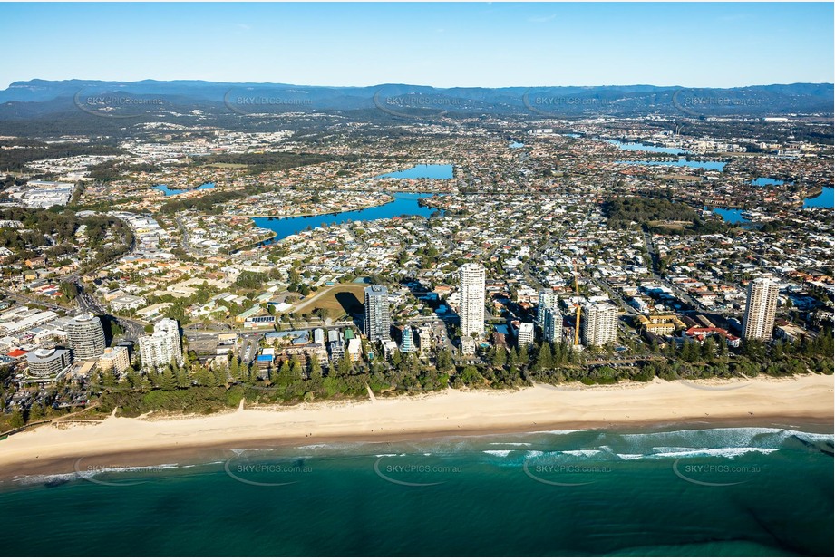 Aerial Photo Burleigh Heads QLD Aerial Photography