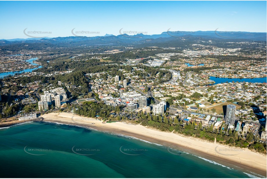 Aerial Photo Burleigh Heads QLD Aerial Photography
