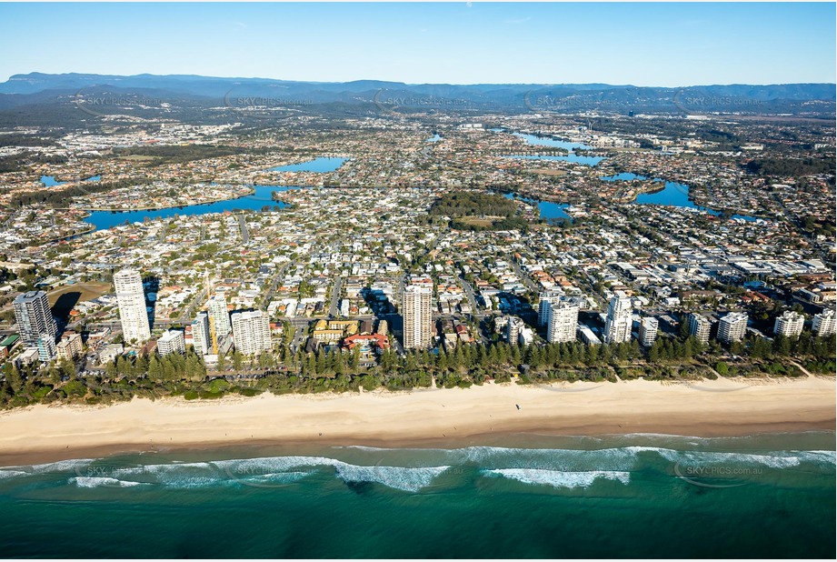 Aerial Photo Burleigh Heads QLD Aerial Photography
