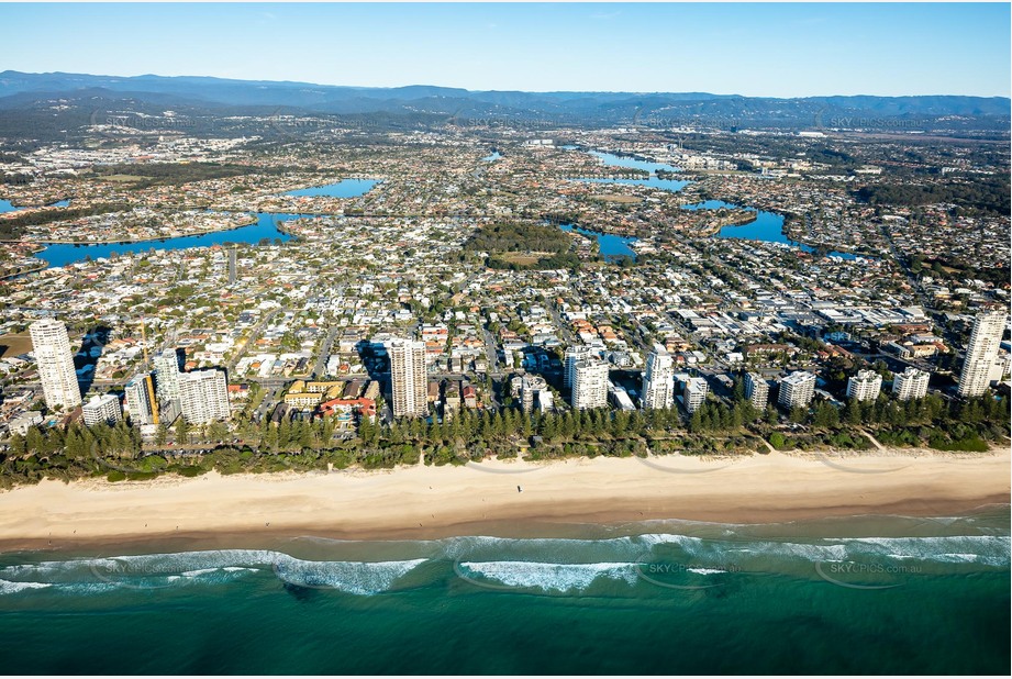 Aerial Photo Burleigh Heads QLD Aerial Photography