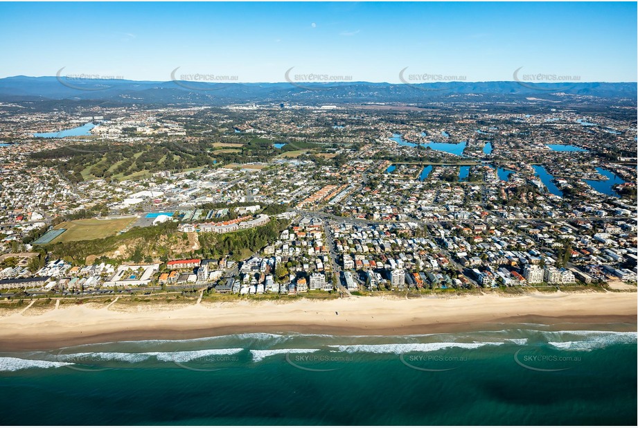 Aerial Photo Mermaid Beach QLD Aerial Photography