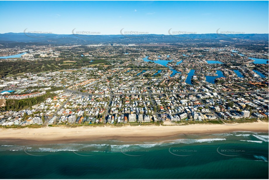Aerial Photo Mermaid Beach QLD Aerial Photography