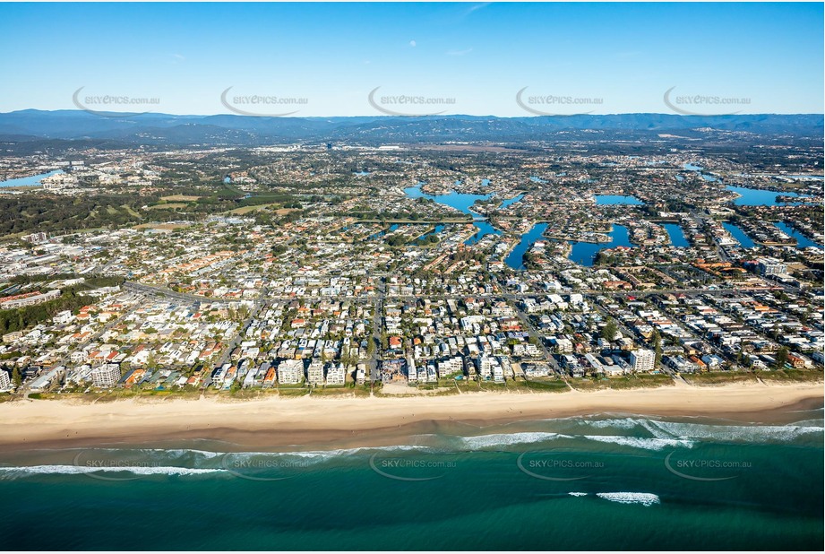 Aerial Photo Mermaid Beach QLD Aerial Photography