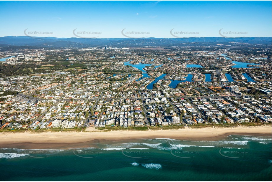 Aerial Photo Mermaid Beach QLD Aerial Photography
