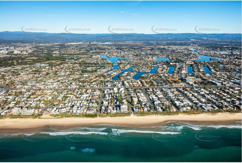 Aerial Photo Mermaid Beach QLD Aerial Photography
