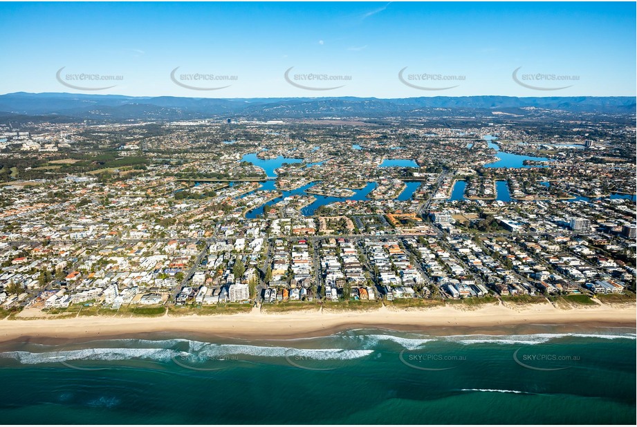 Aerial Photo Mermaid Beach QLD Aerial Photography