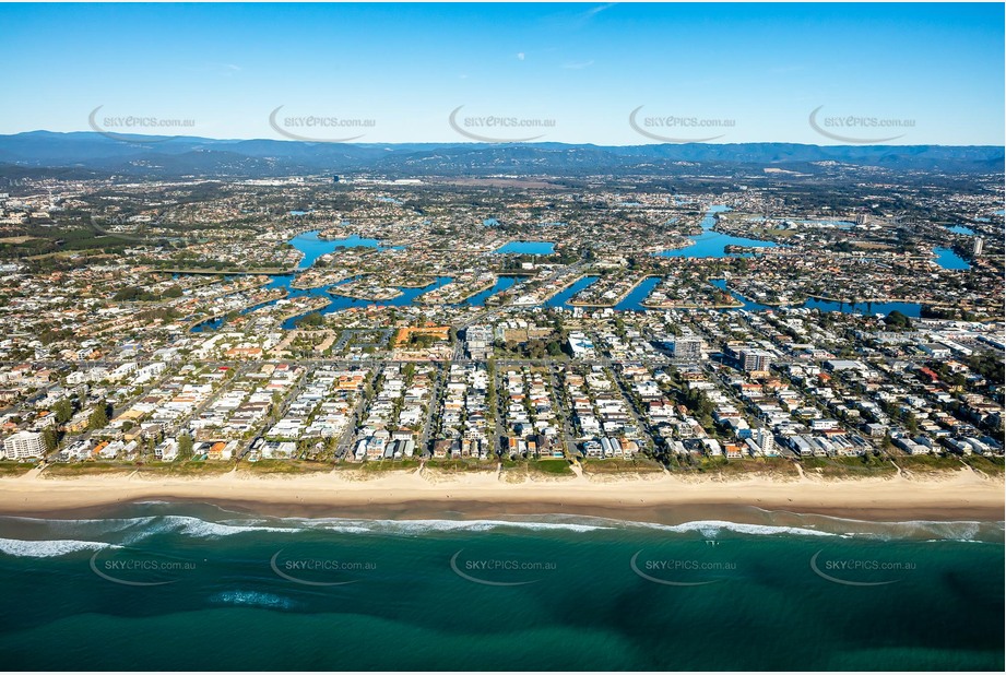 Aerial Photo Mermaid Beach QLD Aerial Photography