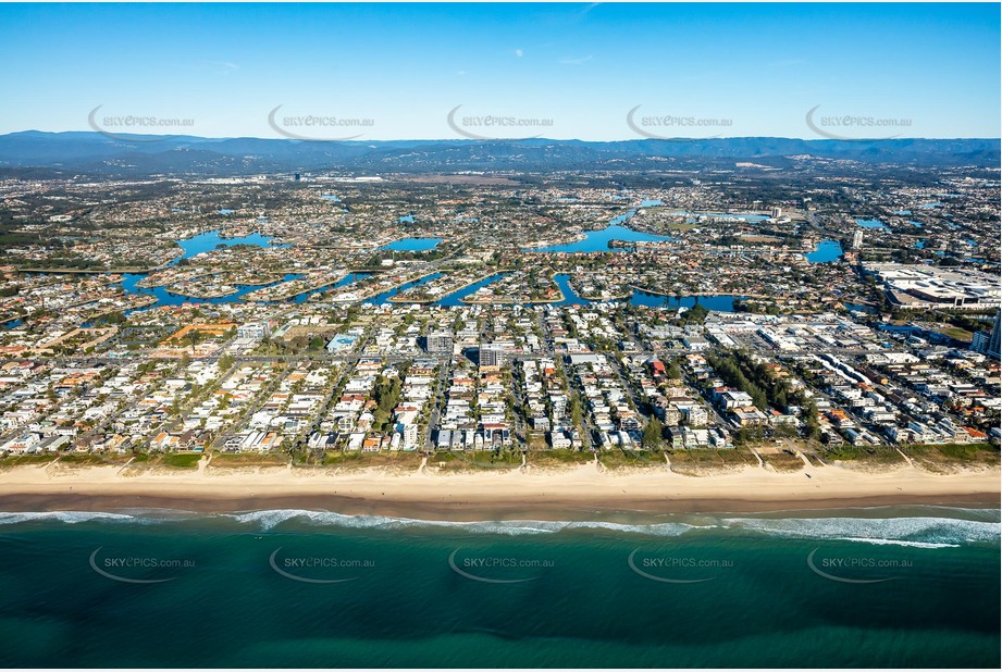 Aerial Photo Mermaid Beach QLD Aerial Photography
