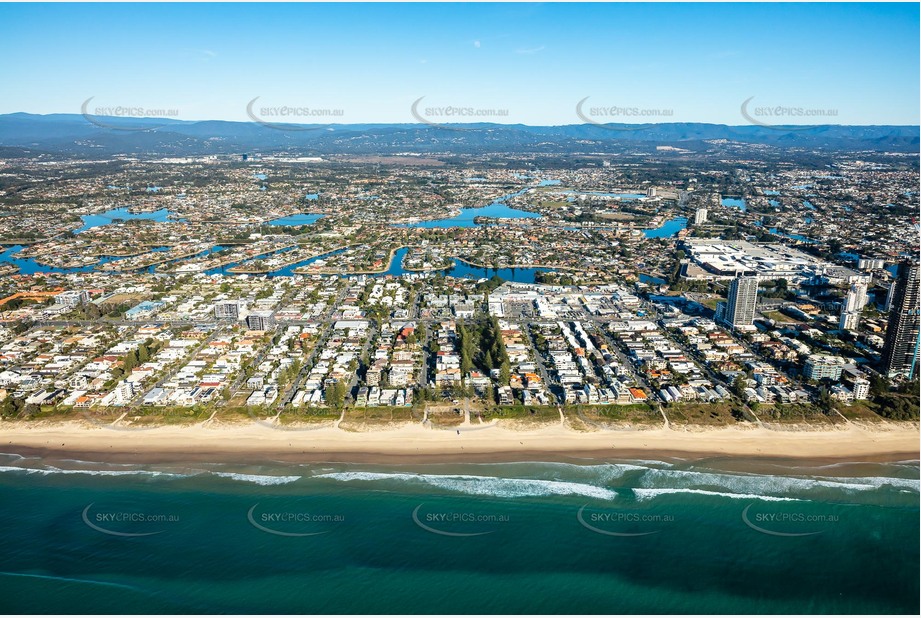 Aerial Photo Mermaid Beach QLD Aerial Photography
