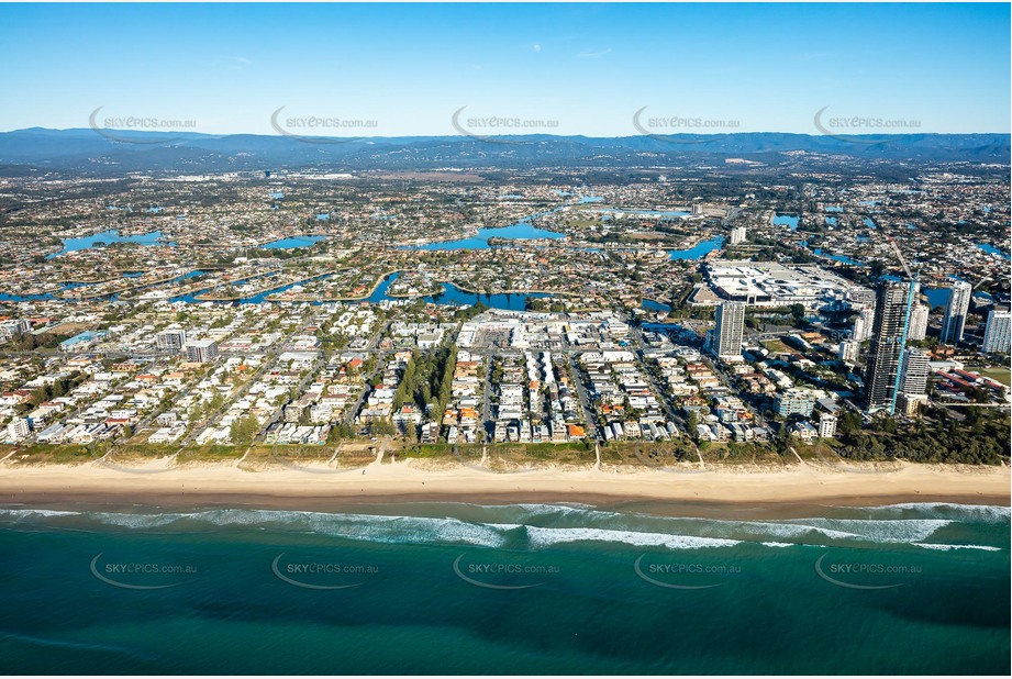 Aerial Photo Mermaid Beach QLD Aerial Photography
