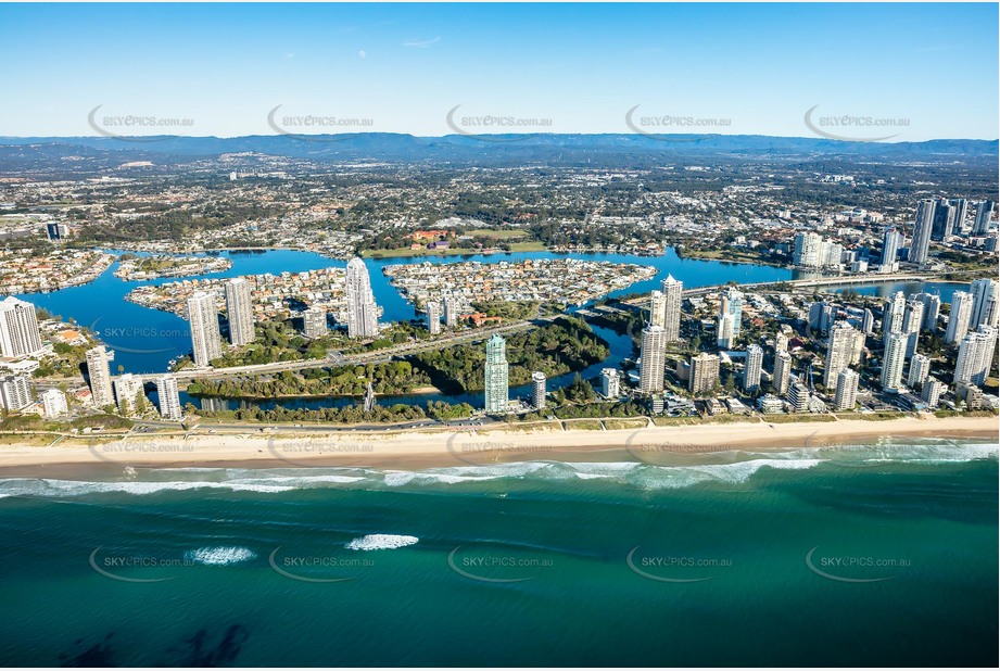 Aerial Photo Main Beach QLD Aerial Photography