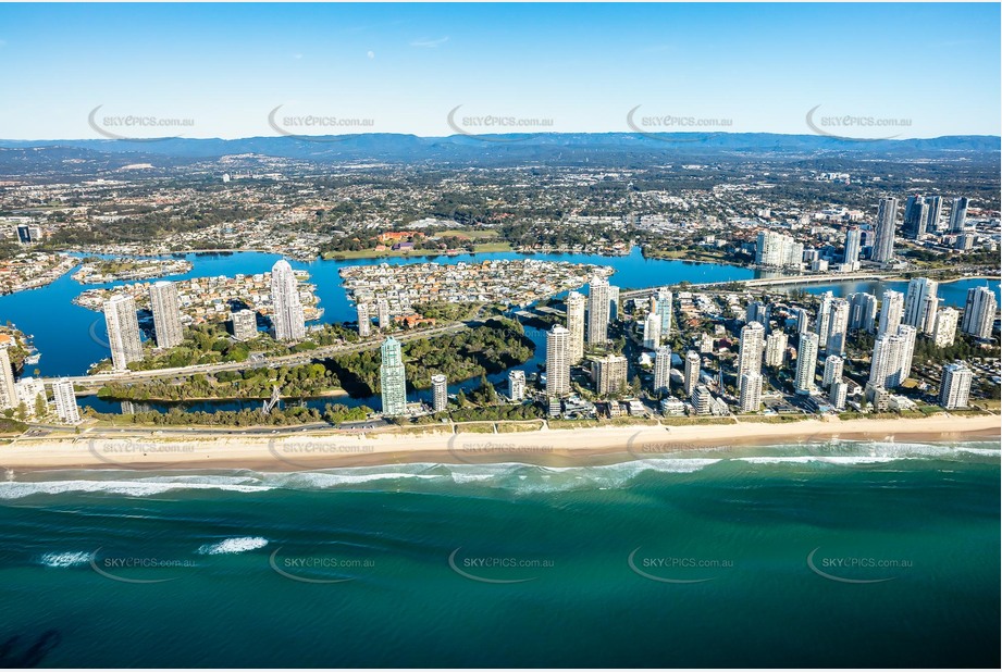 Aerial Photo Main Beach QLD Aerial Photography