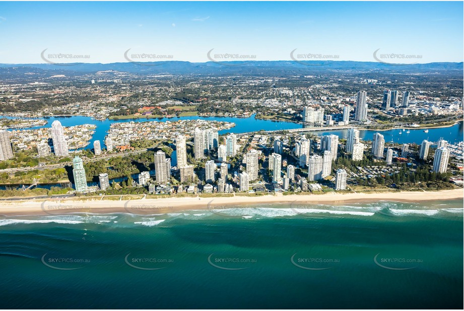 Aerial Photo Main Beach QLD Aerial Photography