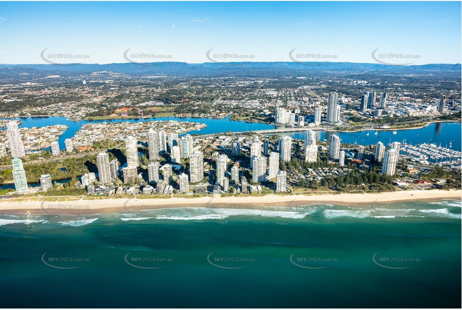 Aerial Photo Main Beach QLD Aerial Photography