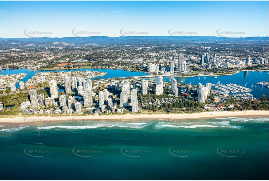 Aerial Photo Main Beach QLD Aerial Photography