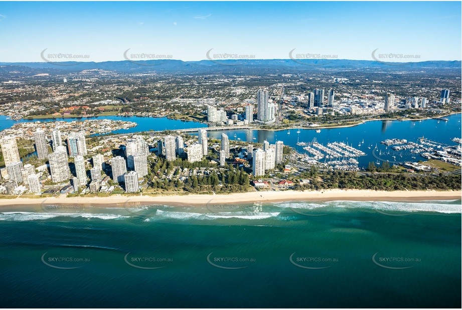 Aerial Photo Main Beach QLD Aerial Photography