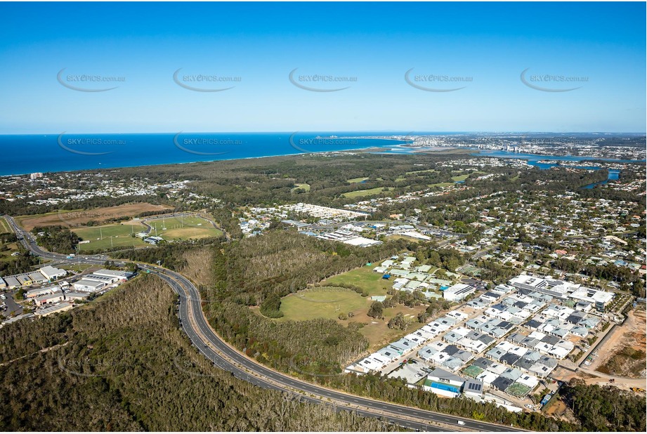 Aerial Photo Pacific Paradise QLD Aerial Photography