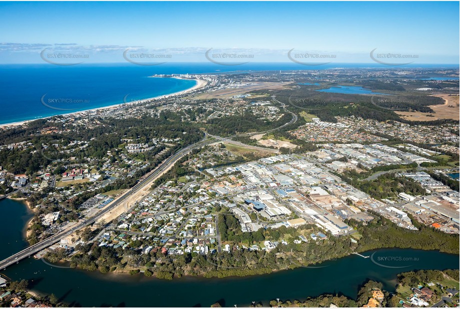 Aerial Photo Currumbin Waters QLD Aerial Photography