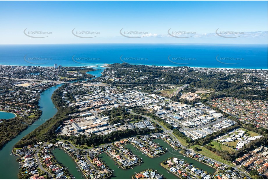 Aerial Photo Currumbin Waters QLD Aerial Photography