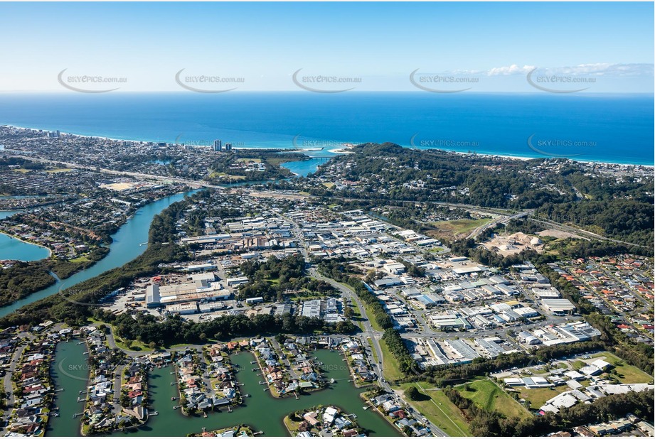 Aerial Photo Currumbin Waters QLD Aerial Photography