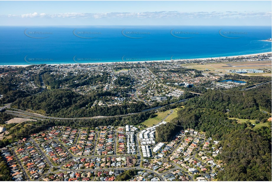 Aerial Photo Currumbin Waters QLD Aerial Photography