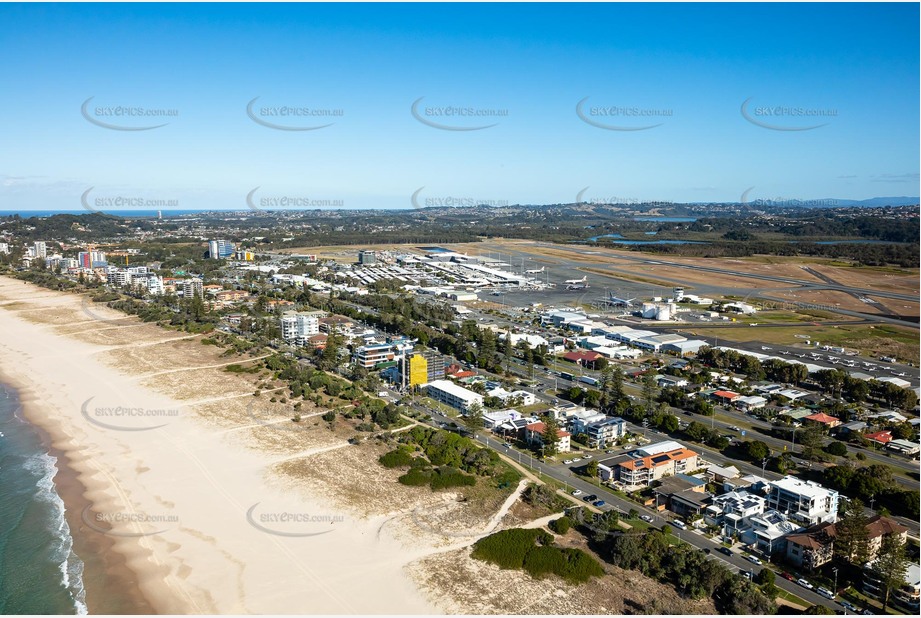 Aerial Photo Bilinga QLD Aerial Photography