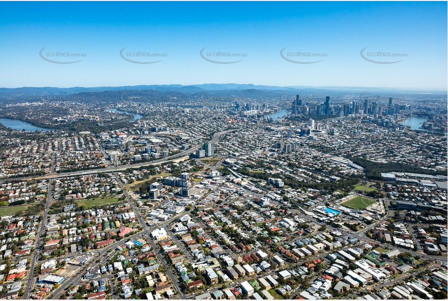 Aerial Photo Greenslopes QLD Aerial Photography