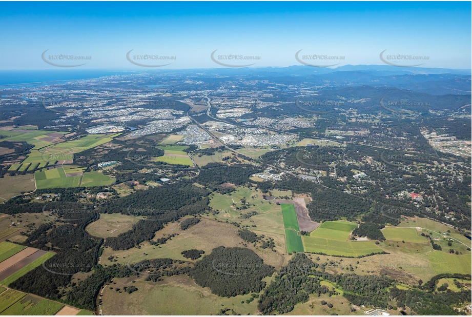High Altitude Aerial Photo Pimpama QLD Aerial Photography