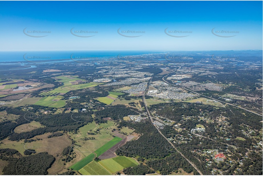 High Altitude Aerial Photo Pimpama QLD Aerial Photography