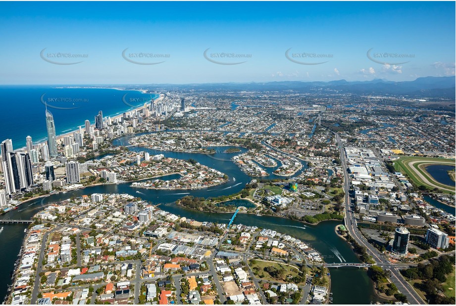 Chevron Island - Surfers Paradise QLD Aerial Photography