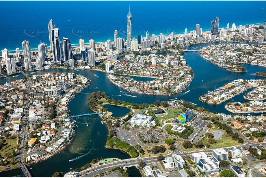HOTA, Home of the Arts - Surfers Paradise QLD Aerial Photography