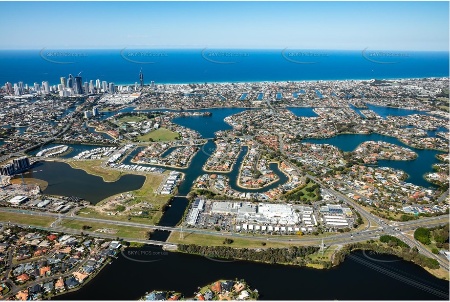 Aerial Photo Mermaid Waters QLD Aerial Photography