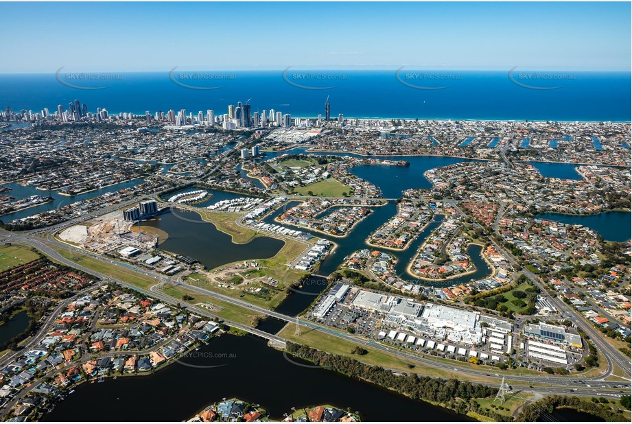 Aerial Photo Mermaid Waters QLD Aerial Photography