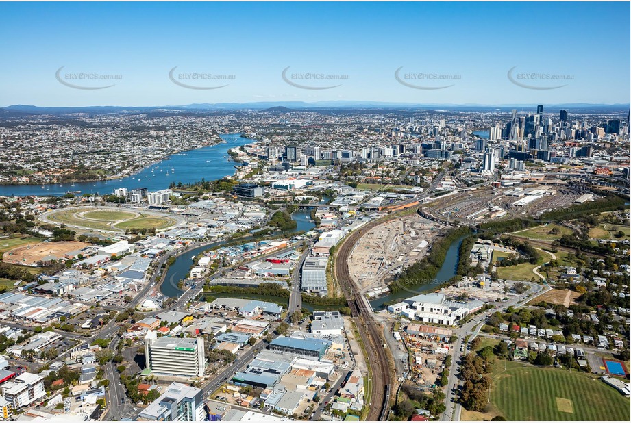 Aerial Photo Albion QLD Aerial Photography