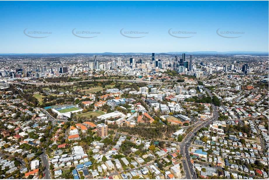 Aerial Photo Kelvin Grove QLD Aerial Photography
