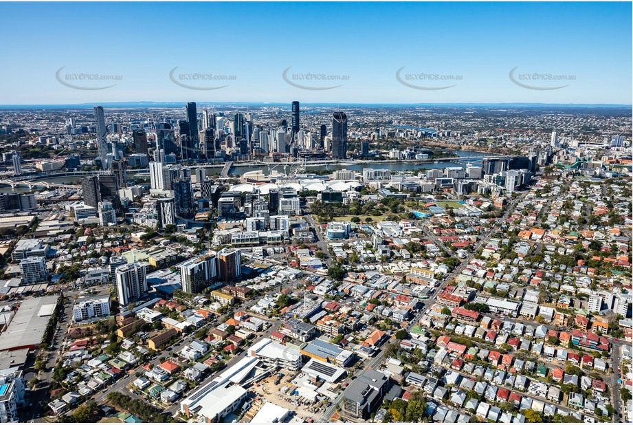 Aerial Photo West End QLD Aerial Photography