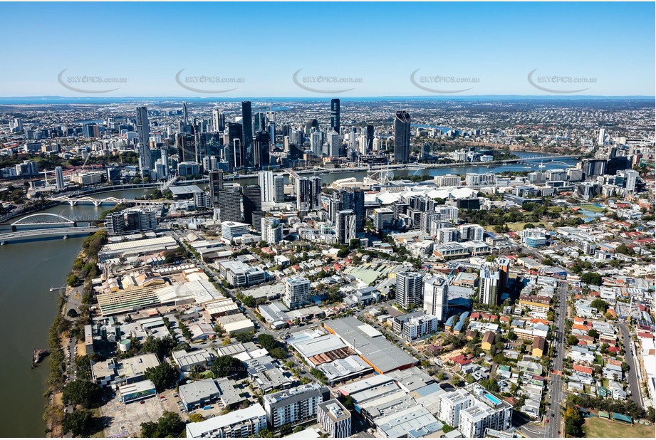 Aerial Photo West End QLD Aerial Photography