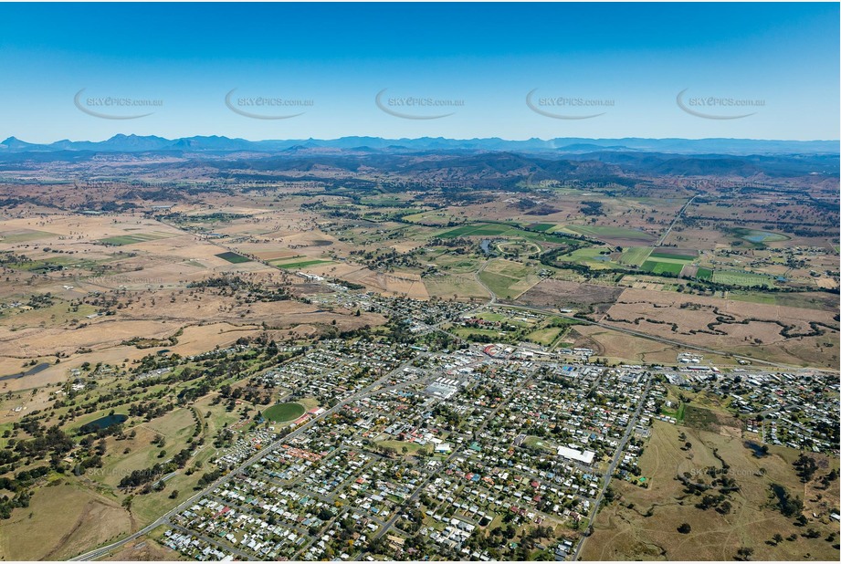 High Altitude Aerial Photo Beaudesert QLD Aerial Photography