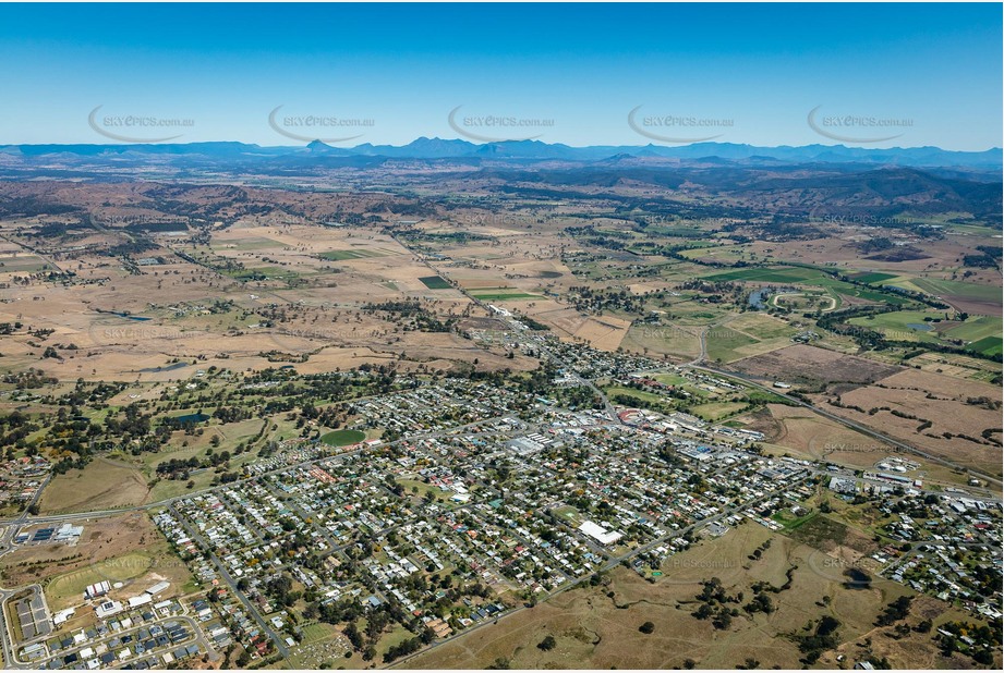 High Altitude Aerial Photo Beaudesert QLD Aerial Photography