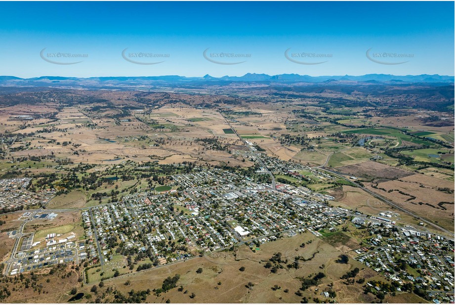 High Altitude Aerial Photo Beaudesert QLD Aerial Photography
