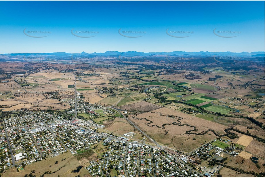 High Altitude Aerial Photo Beaudesert QLD Aerial Photography