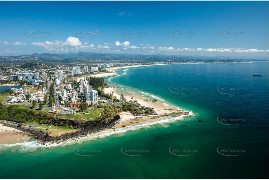 Aerial Photo Coolangatta QLD Aerial Photography