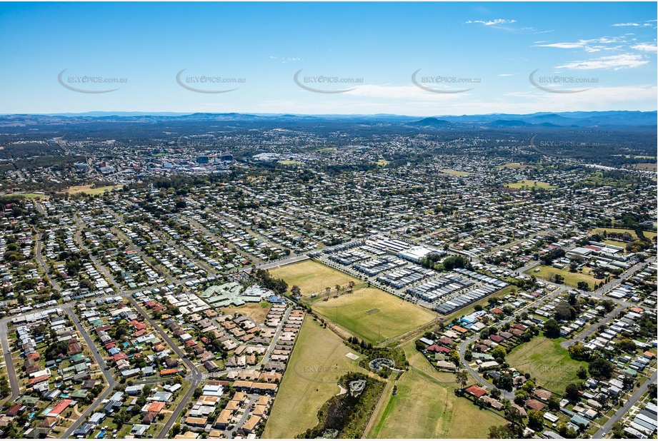 Aerial Photo Silkstone QLD Aerial Photography