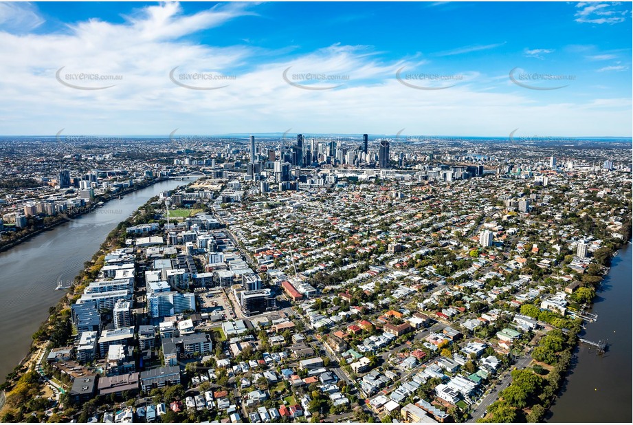 Aerial Photo West End QLD Aerial Photography