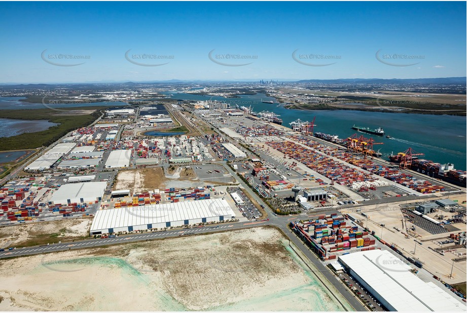Aerial Photo Port of Brisbane QLD Aerial Photography