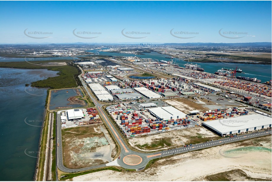 Aerial Photo Port of Brisbane QLD Aerial Photography
